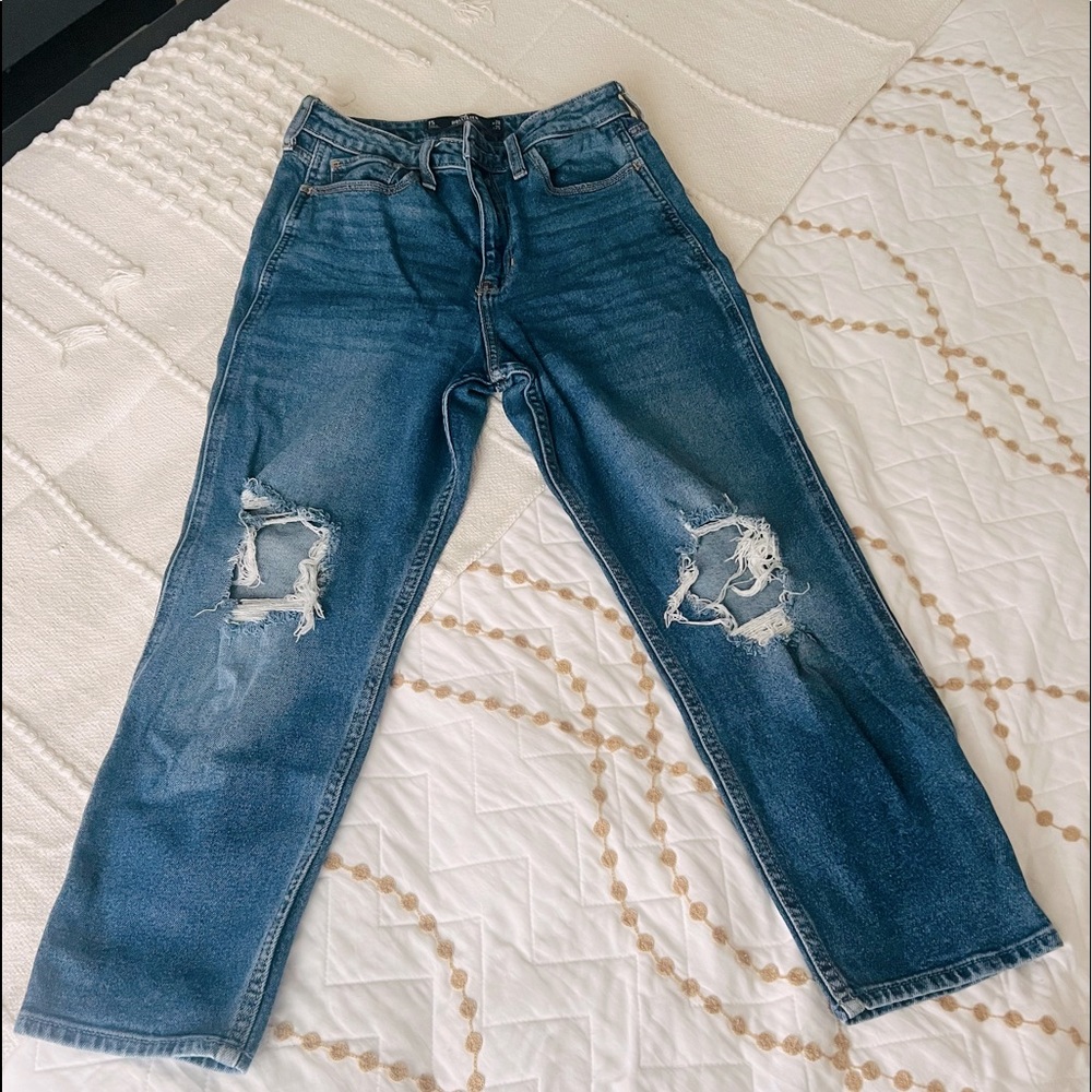 Ultra High-Rise Mom Jean Hollister Vintage Stretch